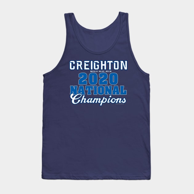 Creighton 2020 NCAA Champs Tank Top by wifecta